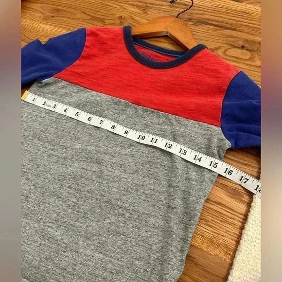 Mini Boden Boys' Long Sleeve Color Block Shirt Size 9-10 years - Picture 7 of 8